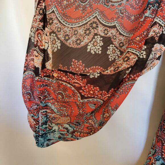 INC International Concepts Patterned Layered Dress, Size M - Picture 10 of 13